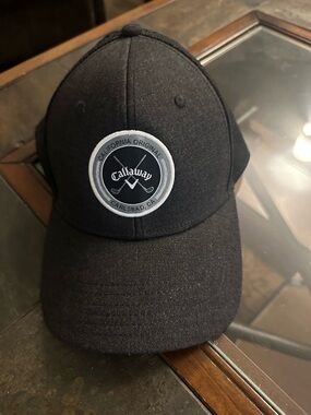 Callaway Men’s Black Logo Baseball Cap